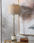 Uttermost Natania Plated Brass Buffet Lamp