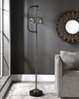 Uttermost Elieser Industrial Floor Lamp