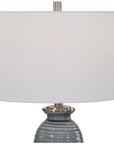 Uttermost Zaila Light Blue Table Lamp
