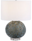 Uttermost Agate Slice Charcoal Table Lamp