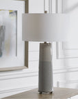 Uttermost Abdel Gray Glaze Table Lamp