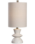 Uttermost Stevens Bleached Wood Buffet Lamp