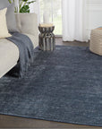Jaipur Linnet Ardis Solid Dark Blue White LNT03 Rug