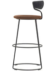 Baker Furniture Danish Cord Swivel Counter Stool MCO426