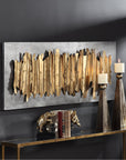 Uttermost Lev Gold Metal Wall Decor
