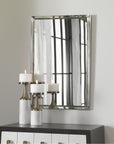 Uttermost Locke Chrome Vanity Mirror
