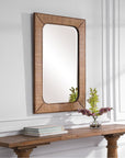 Uttermost Tahiti Rattan Mirror