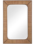 Uttermost Tahiti Rattan Mirror