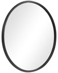 Uttermost Belham Round Iron Mirror