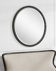 Uttermost Dandridge Round Industrial Mirror