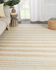 Jaipur Mendoza Lomita Stripes Tribal Light Tan Cream MND02 Rug