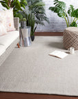 Jaipur North Shore Kawela Solid Light Gray NRS02 Rug