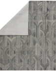 Jaipur Pathways by Verde Home Manhattan Trellis Gray PVH08 Rug