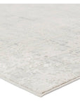 Jaipur Cirque Arvo Abstract CIQ08 Silver/White Area Rug