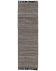 Jaipur Castillo Torre Solid Stripes Black Rust CSL03 Rug