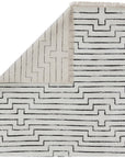 Jaipur Satellite Alloy Geometric Pattern SAT02 Rug