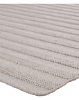 Jaipur Santa Barbara Miradero Stripes Textured Light Gray SNB02 Rug