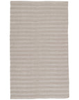 Jaipur Santa Barbara Miradero Stripes Textured Light Gray SNB02 Rug