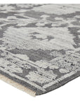 Jaipur Sonnette Riona Floral Medallion Gray White SNN01 Rug