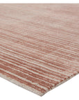 Jaipur Second Sunset Gradient Solid Stripes Dark Pink Cream SST06 Rug
