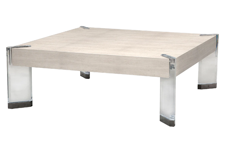 Belle Meade Shay Cocktail Table - Grey Point Finish