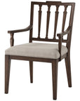 Theodore Alexander Tavel The Tristan Dining Armchair, Set of 2