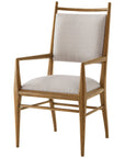 Theodore Alexander Nova Dining Arm Chair II, Set of 2