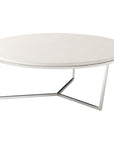 Theodore Alexander Fisher Round Cocktail Table
