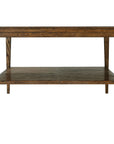 Theodore Alexander Nova Undertier Shelf Cocktail Table