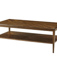 Theodore Alexander Nova Undertier Shelf Cocktail Table