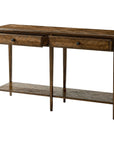 Theodore Alexander Nova Two Frieze Drawers Console Table