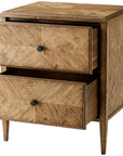 Theodore Alexander Nova Two-Drawer Night Stand