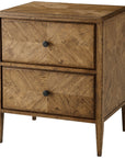 Theodore Alexander Nova Two-Drawer Night Stand