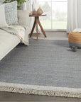 Jaipur The Weekend Sunday Border Solid Gray TWK01 Rug