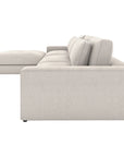 Four Hands Atelier Bloor 3-Piece Sofa Sectional with Ottoman - Natural