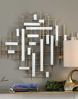 Uttermost Apollo Gold & Mirrored Wall Art
