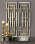 Uttermost Aerin Geometric Wall Art, Set of 2