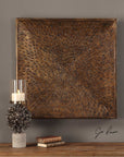 Uttermost Blaise Antiqued Bronze Wall Art