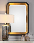Uttermost Niva Metallic Gold Wall Mirror