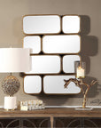Uttermost Canute Modern Gold Mirror