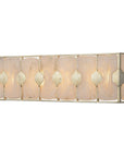 Uttermost Rene 4-Light Swirl Glass Vanity Strip Lighting