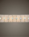 Uttermost Rene 4-Light Swirl Glass Vanity Strip Lighting
