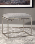 Uttermost Edie Silver Small Bench