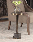 Uttermost Masika Bronze Accent Table