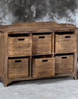 Uttermost Ardusin Driftwood Hobby Cupboard