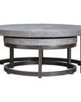 Uttermost Aiyara Gray Nesting Tables, 2-Piece Set