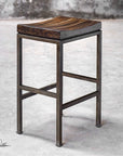 Uttermost Beck Industrial Bar Stool