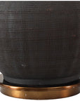 Uttermost Arnav Textured Black Lamp