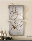 Uttermost Harmony Metal Wall Art, Set of 2