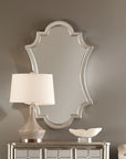 Uttermost Elara Antiqued Silver Wall Mirror